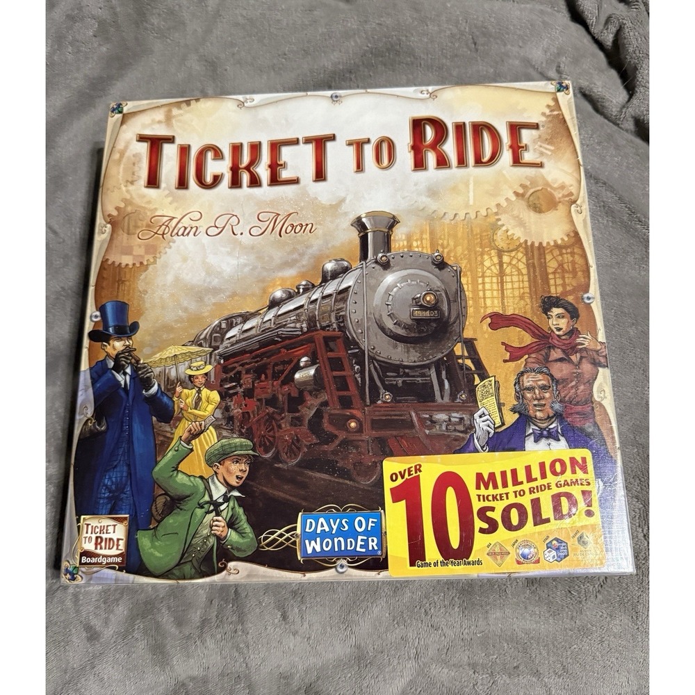 [NEW SEALED] Ticket To Ride Board Game - Days Of Wonder / Alan R. Moon